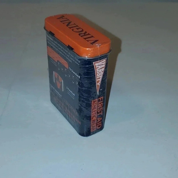 NCAA Virginia Cavaliers Varsity Athletic Adhesive Bandages Sealed Tin - Picture 2 of 4